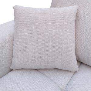 Ъглов десен диван Londe бежов плат 273x211x92см