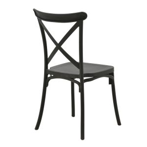 Комплект за хранене Crossie Groovy 5 части антрацит PP 80x80x74см