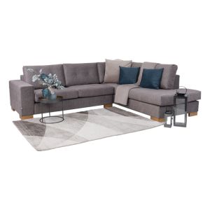 Кръгла табуретка New Lux в черен цвят с размери 46х46х43см